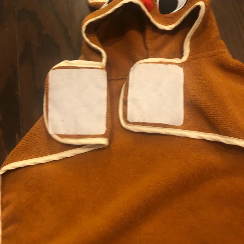 Bark Rudolph the Red Nose Reindeer Dog Robe